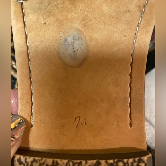 Sam Edelman Gretchen Gladiator Sandals made in India 7.5 - Picture 6 of 8